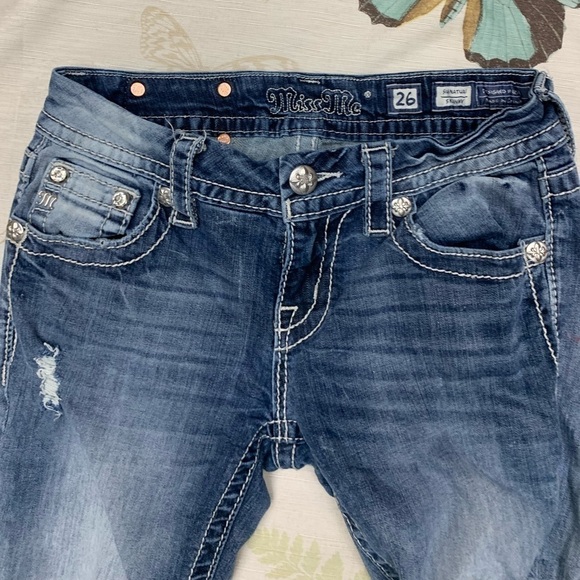 Miss me signature skinny embellished denim jeans - Picture 4 of 7